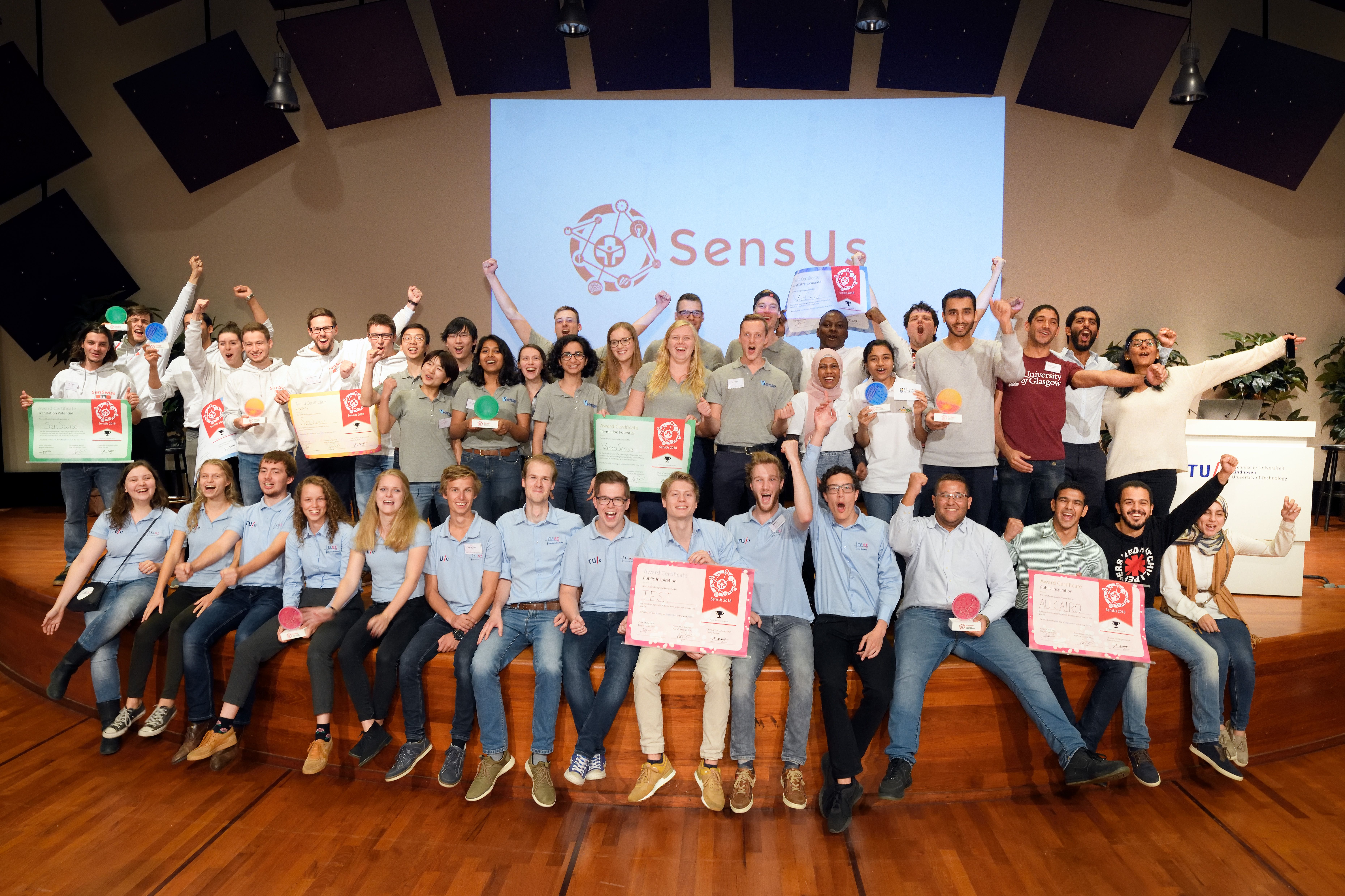 Successes of SensUs teams after the SensUs competition